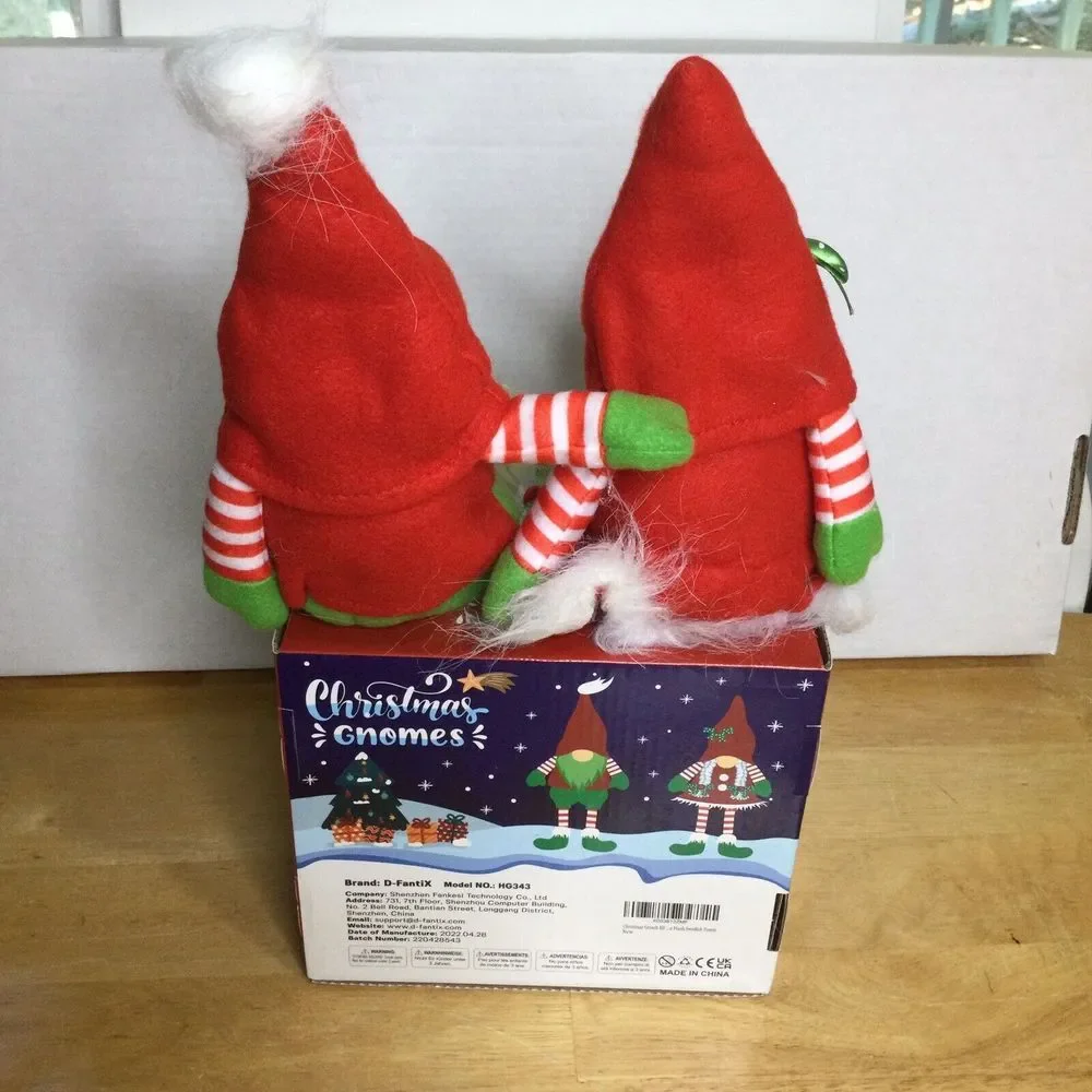 Christmas Gnomes‎ Plush Shelf Sitter 14